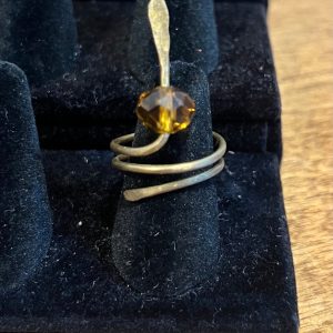 Handmade Wire-Wrapped Copper Ring